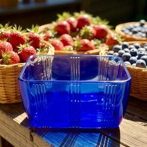 Hazel-Atlas Depression Glass Refrigerator Dish